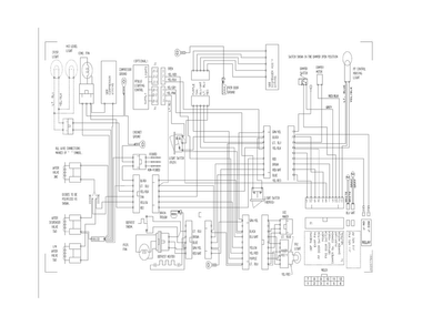 Wiring Diagram Diagram and Parts List for FFHS2311LB6  Frigidaire Refrigerator