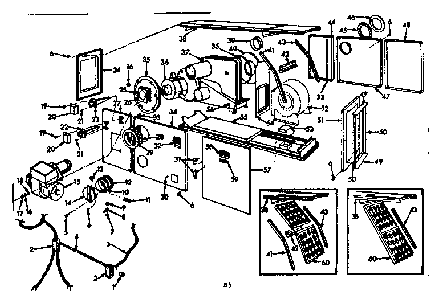 Furnace assemblies Diagram and Parts List for 867747711  Frigidaire Heater