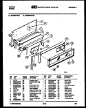 Part Location Diagram of 10781 Frigidaire THERMOSTAT MOUNTING BRACKET