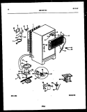 SYSTEM AND AUTOMATIC DEFROST PARTS Diagram and Parts List for MRT18CHCZ0  Frigidaire Refrigerator