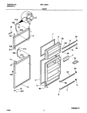 Part Location Diagram of 218531614 Frigidaire NAMEPLATE Assembly