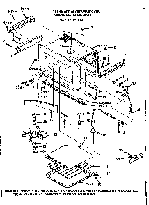 Cavity Parts Diagram and Parts List for 5648598410  Kenmore Microwave