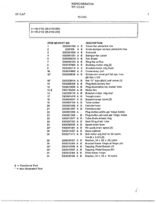 Electrical Equipment Page 6 Diagram and Parts List for 95-2162  Frigidaire Refrigerator