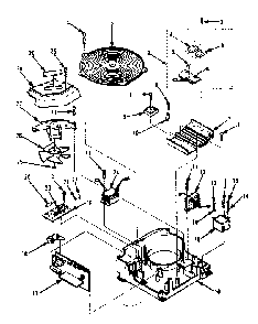 Part Location Diagram of 12998 Maytag Circuit board