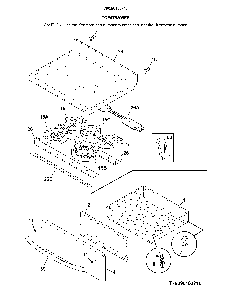 Top/drawer Diagram and Parts List for 79096183715  Kenmore Range