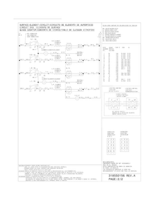 Wiring Diagram Diagram and Parts List for CFES3035LS3  Frigidaire Range