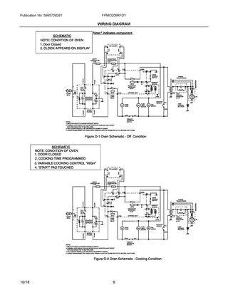 Wiring Diagram Diagram and Parts List for FPMO209RFDY  Frigidaire Microwave
