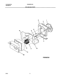 AIR HANDLING PARTS Diagram and Parts List for WAC052K7A6  Westinghouse Air Conditioner
