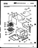 BODY PARTS Diagram and Parts List for RG94BFB0  Frigidaire Wall Oven