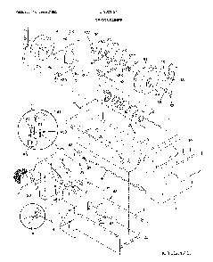 Container Diagram and Parts List for LFSS2312TP4  Frigidaire Refrigerator