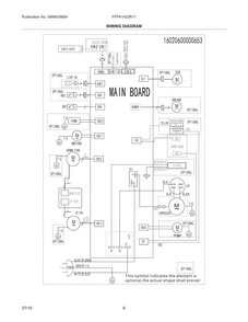 Wiring Diagram Diagram and Parts List for FFPA1422R11  Frigidaire Air Conditioner