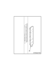 Controls Diagram and Parts List for FPBG2277RF0  Frigidaire Refrigerator