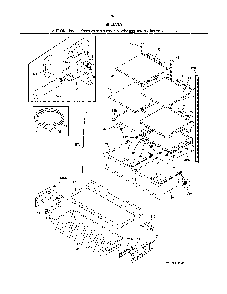 Shelves Diagram and Parts List for 2537041941D  Kenmore Refrigerator