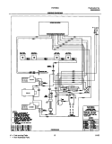 WIRING DIAGRAM Diagram and Parts List for FGF366AUA  Frigidaire Range