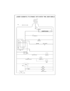 Wiring Schematic Diagram and Parts List for CFTR1826LMH  Frigidaire Refrigerator