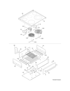 Part Location Diagram of 5304520767 Frigidaire HARNESS