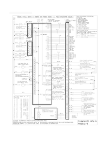 Wiring Diagram Diagram and Parts List for EI27EW35KB1  Electrolux Wall Oven