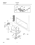 SYSTEM Diagram and Parts List for FFC20G4AW2  Frigidaire Freezer