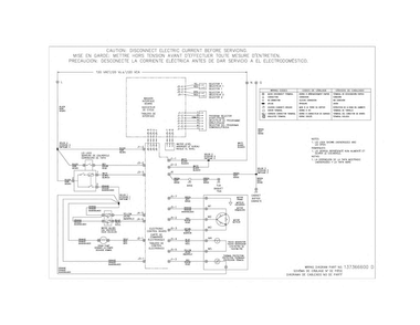 Wiring Diagram Washer Diagram and Parts List for SFLG4033RT1  Frigidaire Washer Dryer Combo
