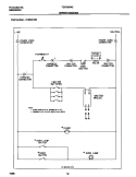 WIRING DIAGRAM Diagram and Parts List for TGF330WCWD  Tappan Range