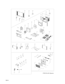 Part Location Diagram of 5304504832 Frigidaire BULKHEAD