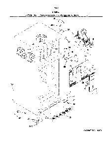 Cabinet Diagram and Parts List for 25360504616  Kenmore Refrigerator