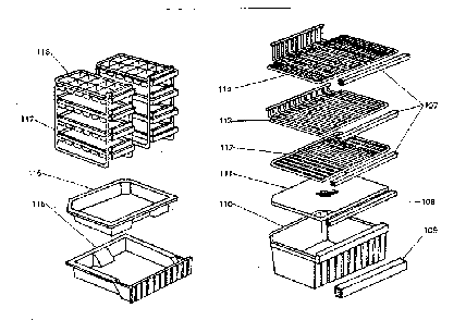Part Location Diagram of 300691 Whirlpool END CAP, RH NLA
