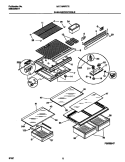 Part Location Diagram of 218390557 Frigidaire INSERT-PAN COVER