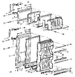 Door Parts Diagram and Parts List for 5648600110  Kenmore Refrigerator