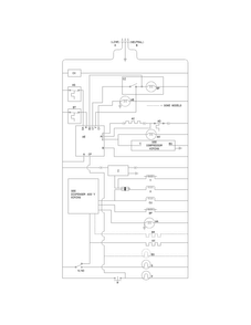 Wiring Schematic Diagram and Parts List for FFHS2311PF4  Frigidaire Refrigerator