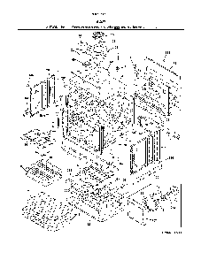 Body Diagram and Parts List for 79049517711  Kenmore Wall Oven
