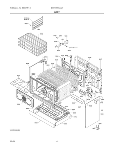 Part Location Diagram of 5304527474 Frigidaire THERMOSTAT