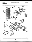 SYSTEM AND AUTOMATIC DEFROST PARTS Diagram and Parts List for RM18F5WX1C  Gibson Refrigerator