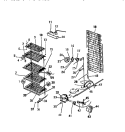 SYSTEMS Diagram and Parts List for FU218ERW1  Frigidaire Freezer