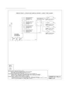 Wiring Diagram Diagram and Parts List for FGDS3065KFF  Frigidaire Range