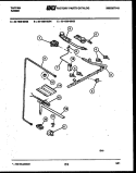 BURNER, MANIFOLD AND GAS CONTROL Diagram and Parts List for 32-1039-00-03  Tappan Range
