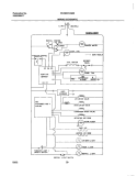 WIRING SCHEMATIC Diagram and Parts List for PLRS237ZAB4  Frigidaire Refrigerator