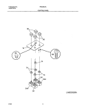 CONTROLS Diagram and Parts List for FEC32C4AQC  Frigidaire Cooktop