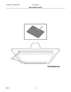 Part Location Diagram of 5304527894 Frigidaire FILTER-AIR