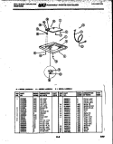 Part Location Diagram of Q632905 Frigidaire PANEL TOP, WHITE