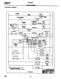 WIRING DIAGRAM Diagram and Parts List for FEF389WESD  Frigidaire Range