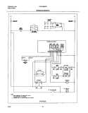 WIRING SCHEMATIC Diagram and Parts List for FGF366BCB  Frigidaire Range
