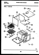 BODY PARTS Diagram and Parts List for 11-2439-00-05  Tappan Wall Oven