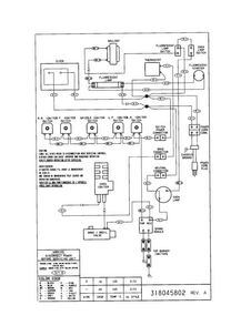 Wiring Diagram Diagram and Parts List for TGF605WFD5  Tappan Range