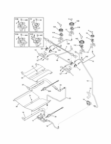 Part Location Diagram of 318565430 Frigidaire CONVERSION KIT