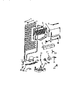 Part Location Diagram of 302123 Whirlpool NLADOOR HANDLE ASSEMBLY.