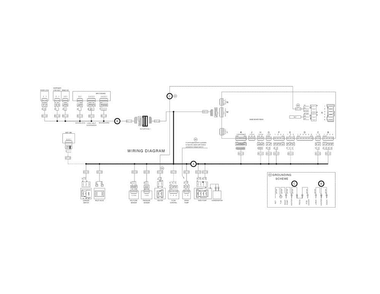 Wiring Diagram Diagram and Parts List for LGID2475QF6A  Frigidaire Dishwasher
