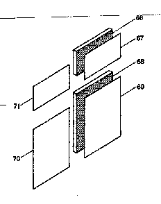 Art Panel Installation Parts Diagram and Parts List for 5648912821  Kenmore Refrigerator