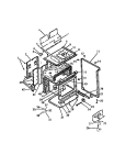 OVEN LINER, SIDE PANELS Diagram and Parts List for RS35BAW1  Frigidaire Range
