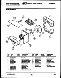 AIR HANDLING PARTS Diagram and Parts List for AS18EN2K1  Frigidaire Air Conditioner